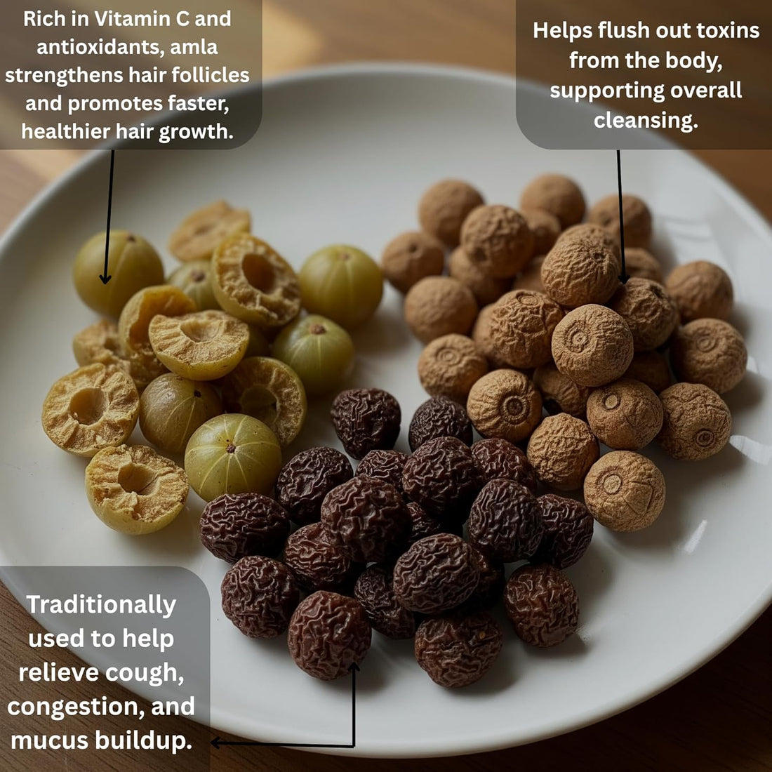 Triphala Talets, 60 Tabs, Supports Immune System, Digestion & Colon, Rich in Antioxidants and Bioactives, Triphala Tablets for Eyes, Hair, Balanced Bowel & Gut Health, Pack of 2